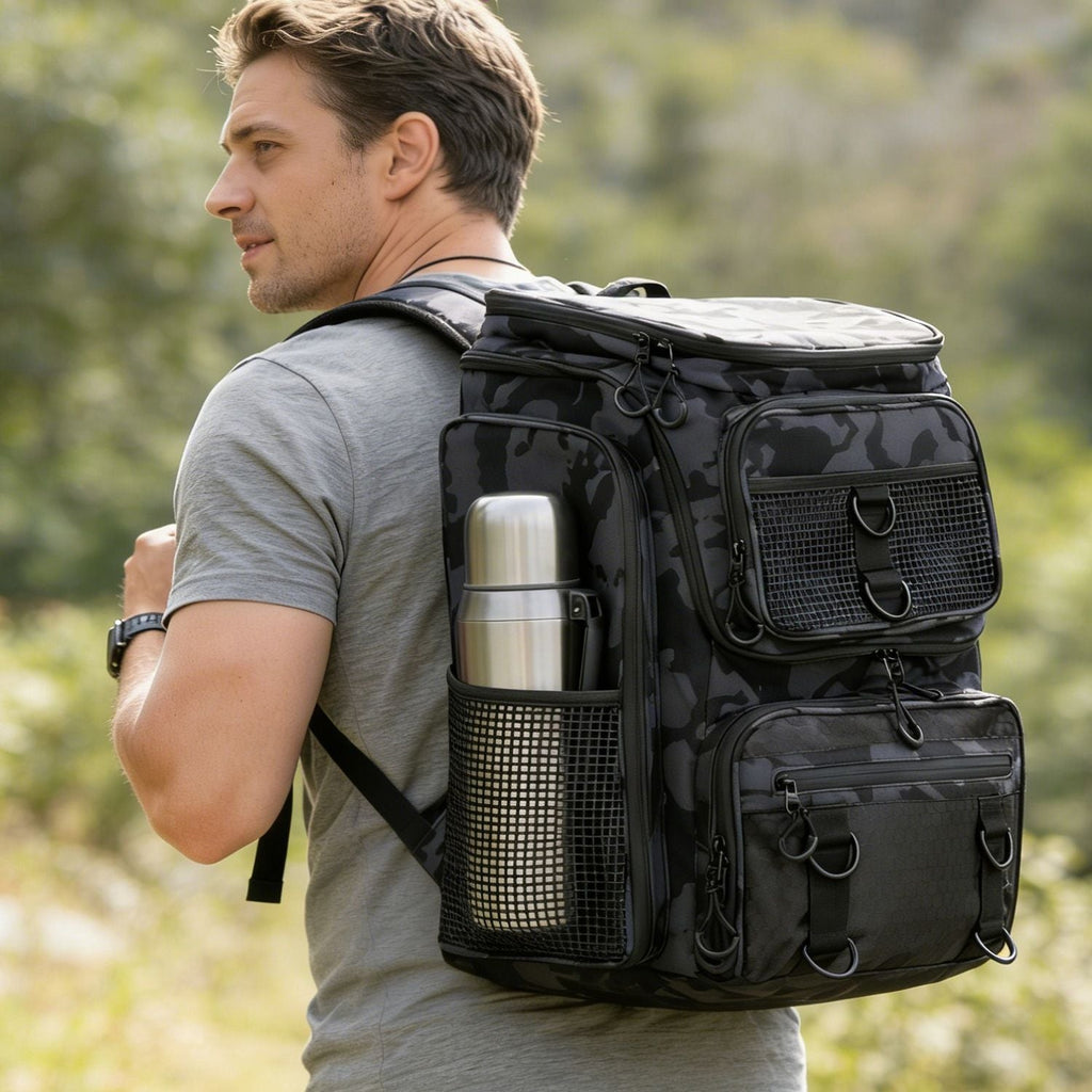 Large Capacity Fishing Tackle Backpack