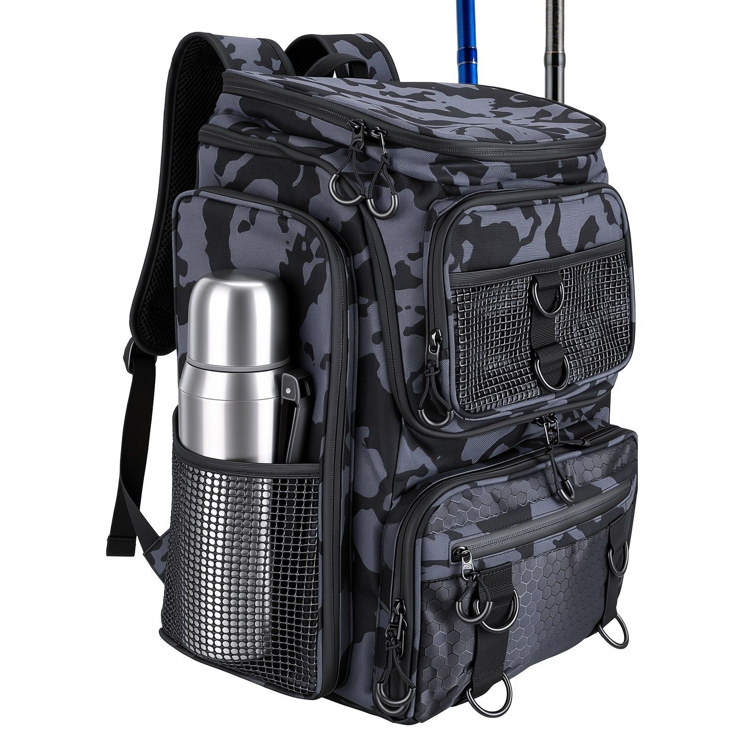 Large Capacity Fishing Tackle Backpack