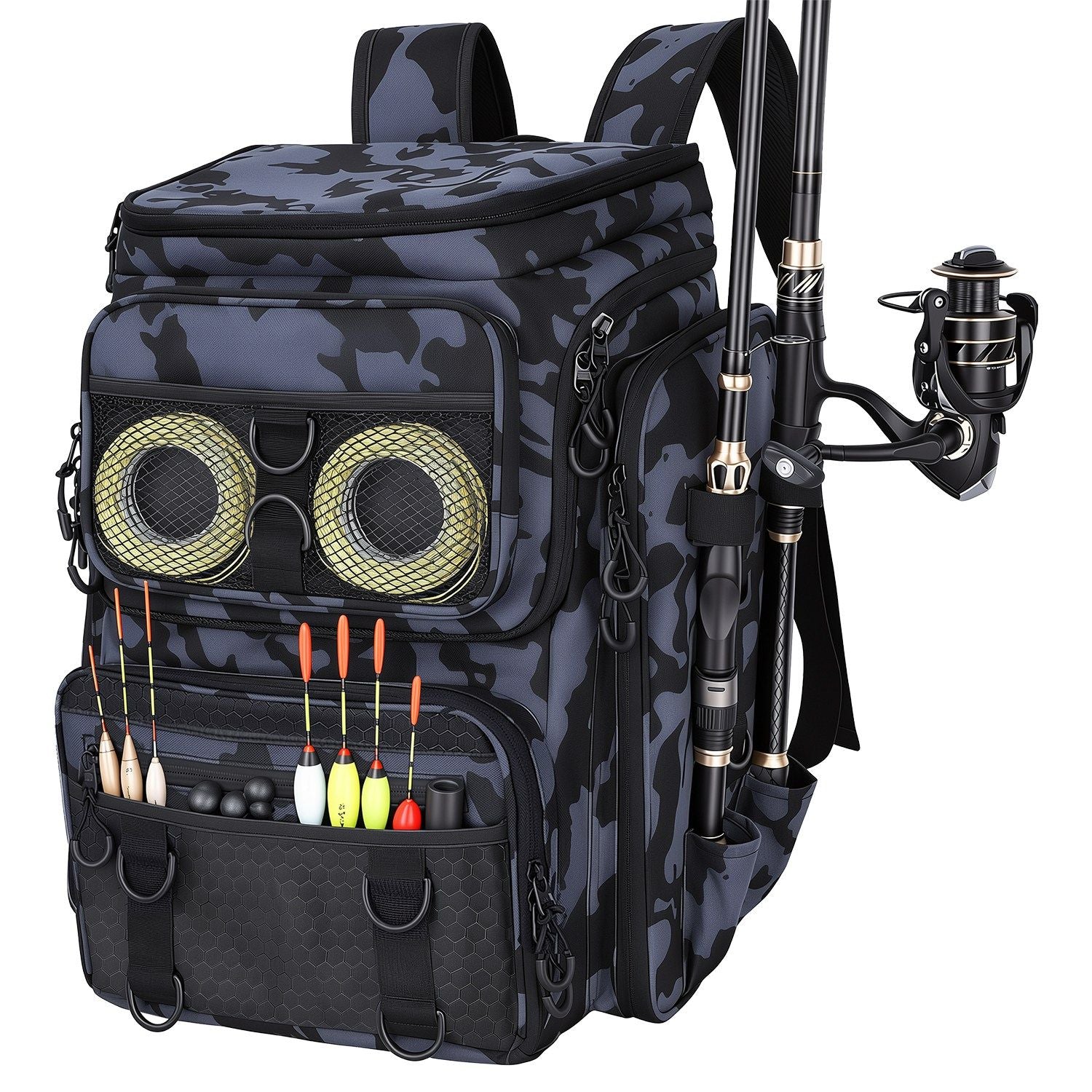 Large Capacity Fishing Tackle Backpack